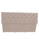 Calçadeira Baú Paris Queen 160 cm Botão Strass Suede Porcelana Do Lar Móveis
