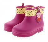 Calçado Impermeável Peppa Pig Baby Menina Estilo 17.18