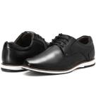 Calçado Sapato Social Oxford Preto Masculino Couro Legítimo