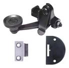 Calcador de Rodizio Chapa Pezinho Dente Reta Industrial Costurar Couro Napa Curvin