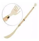 Calçador De Sapato Longo 50cm Prático Coçar Costas Mãozinha,