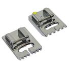 Calcador Janome 200317009 Para Friso E Nervura Para Sulcos Rasos 2 Peças 777064