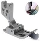 Calcador Sapata Pesponto 1/4 Com Guia Móvel Reta Industrial Direito Calcador Sapata Pesponto 1/4 Com Guia Móvel Reta Industrial Direito