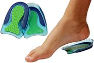 Calcanhares de gel leves com absorção de choque KidSole Sport Traction para crianças com calcanhares sensíveis, esporões de calcanhar, fascite plantar ou dor no tornozelo (2 pares, 4 calcanhares individuais) (tamanho infantil de 3 a 7)