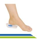 Calcanheira de Silicone Ponto Azul - Ortho Pauher - 100% Silicone - Action Sport Turbo - Cód. 307