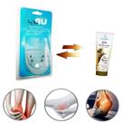 Calcanheira em Gel Magnética para Esporão Anti Impacto + Creme Hidratante Sebo de Carneiro Calcanheira em Gel Magnética para Esporão Anti Impacto + Creme Hidratante Sebo de Carneiro