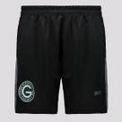 Calção Gr33n Goiás Goleiro 2024 Infantil Preto