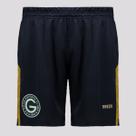 Calção Gr33n Goiás Goleiro 2024 Marinho
