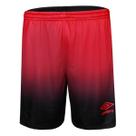 Calção Umbro Twr Degradê Masculino Preto/Vermelho