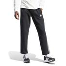 Calças Adidas Essentials Fleece Open Hem com 3 listras para homens