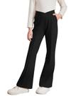 Calças blibean Flare para meninas de 8 a 9 anos, elegante uniforme escolar