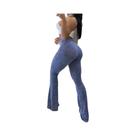Calças Capri Femininas Y2K - Cintura Alta, Modelagem Skinny e Barra Sino