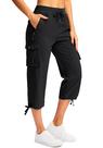 Calças Capris Cargo Soothfeel para Mulheres - Leves e de Secagem Rápida Calças Capris Cargo Soothfeel para Mulheres - Leves e de Secagem Rápida