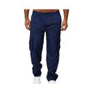 Calças Cargo Casuais Masculinas De Verão, Soltas, Retas, Com Múltiplos Bolsos, Duráveis, Para