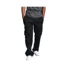 Calças Cargo Masculinas De Corte Solto Para Outono, Joggers Longos Esportivos Com Bolsos