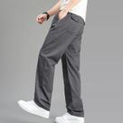 Calças Cargo Masculinas De Tamanho Grande, Soltas, Retas, De Algodão, Com Bolsos Com Zíper, 5XL 6XL Calças Cargo Masculinas De Tamanho Grande, Soltas, Retas, De Algodão, Com Bolsos Com Zíper, 5XL 6XL