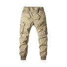 Calças Cargo Militares Em Caqui E Preto Para Homens, Casuais, Táticas, Com Múltiplos Bolsos, Moda Calças Cargo Militares Em Caqui E Preto Para Homens, Casuais, Táticas, Com Múltiplos Bolsos, Moda