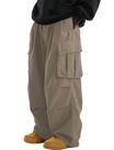 Calças cargo ZAFUL, folgadas, casuais, com cordão, soltas, para homens