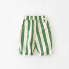 Calças Casuais De Algodão Listradas Para Crianças, Ajuste Solto Com Bolsos Para Meninos E Meninas, Calças Casuais De Algodão Listradas Para Crianças, Ajuste Solto Com Bolsos Para Meninos E Meninas,