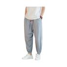 Calças Casuais Masculinas De Algodão E Cânhamo M-5XL, Soltas, Com Cordão, Estilo Lantern Harem, Para Calças Casuais Masculinas De Algodão E Cânhamo M-5XL, Soltas, Com Cordão, Estilo Lantern Harem, Para
