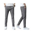 Calças Casuais Masculinas Ultrafinas E Elásticas, Slim Fit, Respiráveis Para Primavera E Verão,