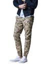 Calças Chino Jogger masculinas, tamanho 36, damasco Calças Chino Jogger masculinas, tamanho 36, damasco