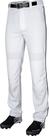 Calças de beisebol Rawlings BP31SRP Youth Small Piped branca/preta