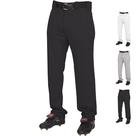 Calças de beisebol Rawlings YBP31SR semi relaxadas, pretas, juvenis, M