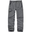 Calças de caminhada masculinas Boy Scout conversíveis com zíper, leves, de secagem rápida e respiráveis, 6226, cinza, 29 Calças de caminhada masculinas Boy Scout conversíveis com zíper, leves, de secagem rápida e respiráveis, 6226, cinza, 29