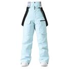 Calças de esqui GS SNOWING femininas largas azuis L impermeáveis isoladas