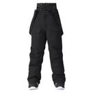 Calças de esqui GS SNOWING femininas masculinas impermeáveis pretas L Calças de esqui GS SNOWING femininas masculinas impermeáveis pretas L