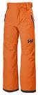 Calças de esqui Helly-Hansen Junior Legendary 278 Neon Orange - 16