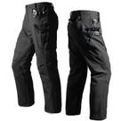 Calças de inverno YKS JOOB masculinas com forro de lã impermeável preta M