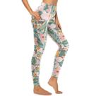 Calças de ioga KevaMolly, leggings de cintura alta com bolsos para telefone