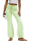 Calças de ioga SENSERISE Quick Step Bubble High Waist Flare Green