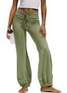 Calças de ioga SENSERISE Quick Step Bubble High Waist Green L