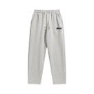 Calças De Jogging Masculinas De Cor Sólida Com Corte Reto Para Atividades Casuais, Esportivas,