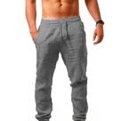 Calças de Linho Masculinas para Verão - Respiráveis, Soltas e Estilo Streetwear