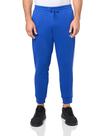Calças de moletom adidas Essentials Fleece com 3 listras para homens, azuis