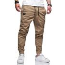 Calças De Moletom Casuais Masculinas 2025: Novas Calças Jogger Cargo Harem Com Múltiplos Bolsos
