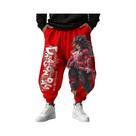 Calças De Moletom De Algodão Para Homens E Mulheres, Estilo Dragon Ball Anime Saiyan, Moda Harajuku,