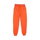 Calças De Moletom Masculinas Forradas Com Fleece, Ajuste Solto Casual, Cintura Elástica Com Cordão,
