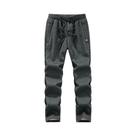 Calças De Moletom Masculinas plus Size De Inverno, Grossas E Quentes, Com Forro De Lã, Bolsos Com
