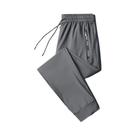 Calças De Moletom Masculinas plus Size Para O Verão, 8XL, Estilo Casual, Preto E Cinza