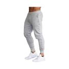 Calças De Moletom Slim Fit Masculinas Em Algodão Para Corrida E Musculação