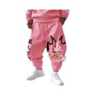 Calças De Moletom Unissex Pink Dragon Ball Majin Buu Em Algodão, Corte Solto, Com Punhos Nos Calças De Moletom Unissex Pink Dragon Ball Majin Buu Em Algodão, Corte Solto, Com Punhos Nos