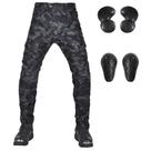 Calças de motocicleta LOMENG Motorbike Riding Jeans 2XL Blue