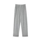 Calças De Pijama De Algodão Xadrez Para Adultos, Confortáveis Para Uso Em Casa