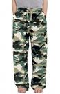 Calças de Pijama Infantil PATPAT Camuflado de Dinossauro Tamanho 9-10