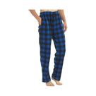 Calças De Pijama Masculinas Em Flanela Xadrez Com Bolsos, Confortáveis E Quentes Para Dormir